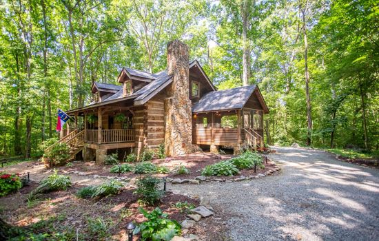 Your private retreat wrapped in wood, stone, and the quiet of the forest.