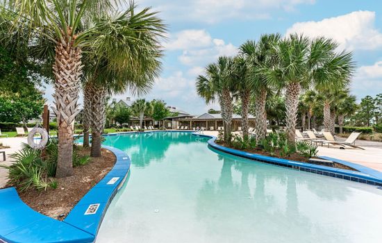 Visit the Village Center in Windmark Beach (3-5 min drive): Free access for our guests. Enjoy the resort-style zero entry pool or kids playground. The pool is heated from November-April
