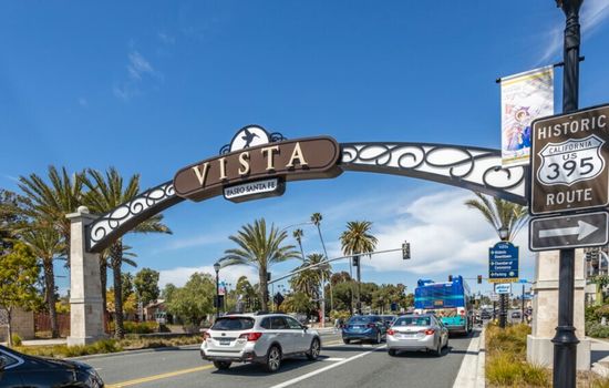 Passing through the gateway to Vista—your next favorite destination.