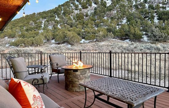 Breathe in the fresh mountain air right from your deck.