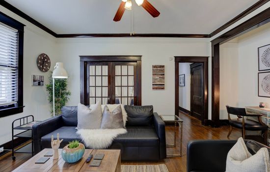 Where historic charm meets modern comfort—your living room awaits.