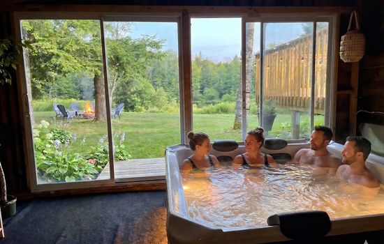 Hot Tub-Sauna-Game Rm-Theatre-Fire Pit-Waterfront