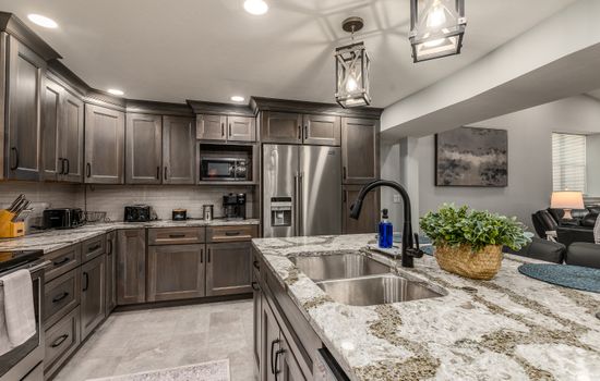 Air Hockey, Porches & Large Kitchen