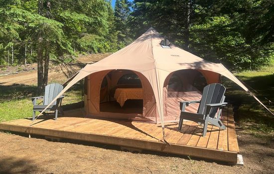 FoxHollow GlampingTent
@ Bancroft Cottage Retreats