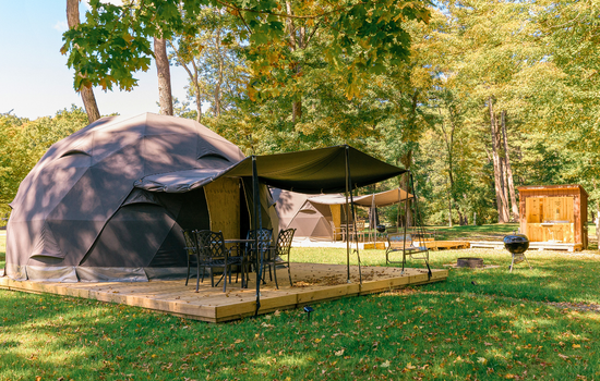 Luxury Catskill Mountains Dome Retreat