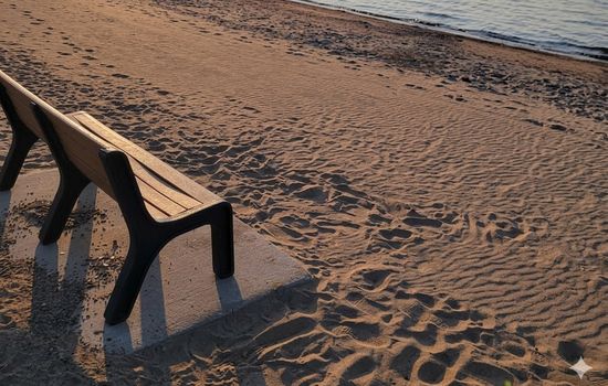 Sunset at Port Clinton Beach