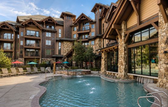Make a splash in the outdoor heated pool