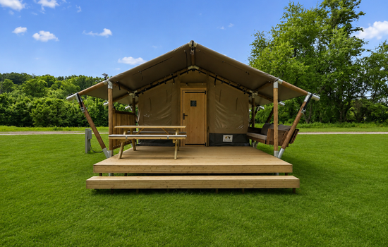 Luxury Safari Tent on the New River
