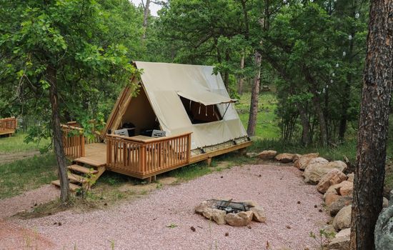 Private Woodland Glamping in the Black Hills