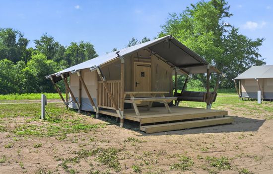 Glamping in Blacksburg on the New River