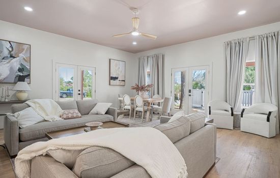 Light, bright, and airy—the heart of your vacation.