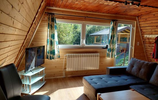 Hütte in der Orava
