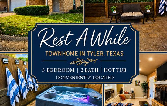 Welcome to Rest Awhile Townhouse - Tyler, Tx