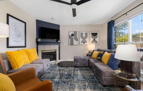 Buc-Themed 2BR · 2 En Suites · 5 Min to ETSU