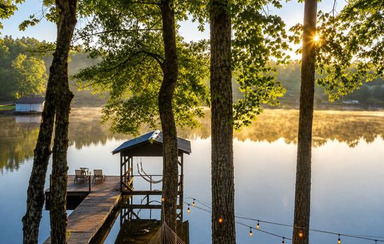 Beautiful Sunrise over Lake Sinclair