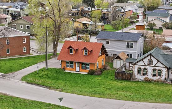 Quiet neighborhood setting with scenic surroundings.