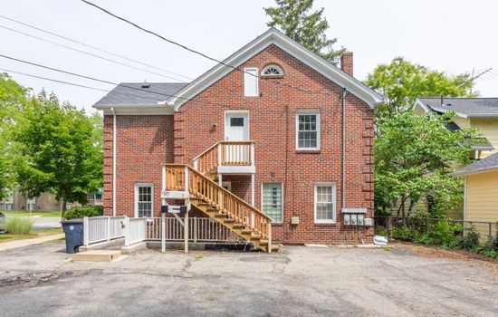 Private entrance to the home with dedicated outdoor access.