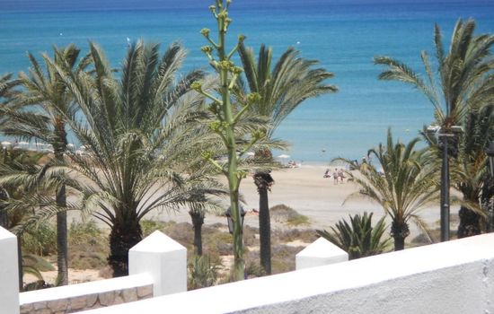 Costa Calma with a garden,5 min. from the beach