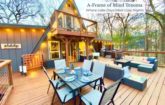 800 sf Deck | Fire table | Outdoor Cooler | Gas Grill (Propane Provided) | Private Hot Tub | Tons of Outdoor Games | Private Wooded Views | String Lights | Outdoor Dining Table for 6