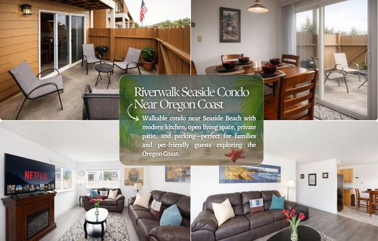 Riverwalk Seaside Winter Home Interior and Exterior