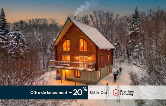 Chalet en bois au cœur du Parc des Appalaches, sur deux étages, lumineux et spacieux, disposant d’un grand balcon idéal. Il peut accueillir jusqu’à 16 personnes.
Accès ski-in/ski-out pour profiter pleinement des pistes en hiver.
