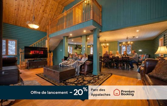 Gothic | Ski-in/out | Parc Appalaches | 16 Invités