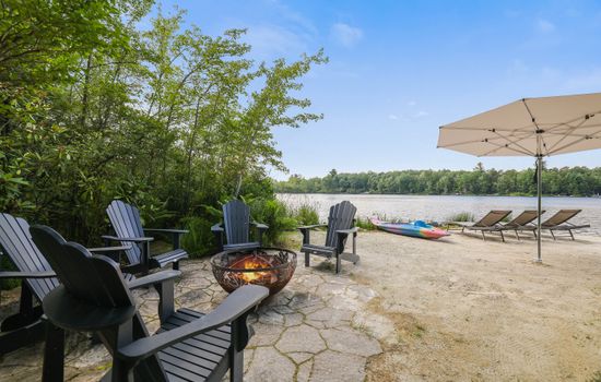 ScatterJoy best lakefront rental Lake Naomi Club