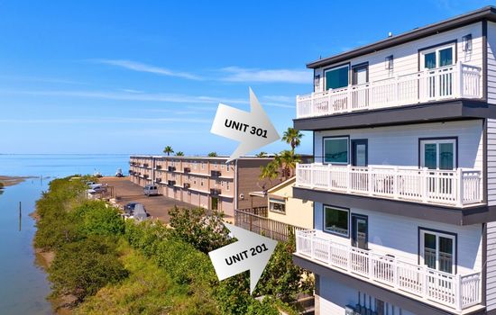 Pelican 201 and 301 · #SouthPadre The Stunning Beachview Condo Combo (1)